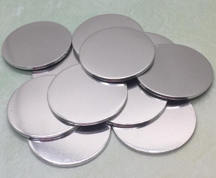 placa  circulo de aluminio DC CC